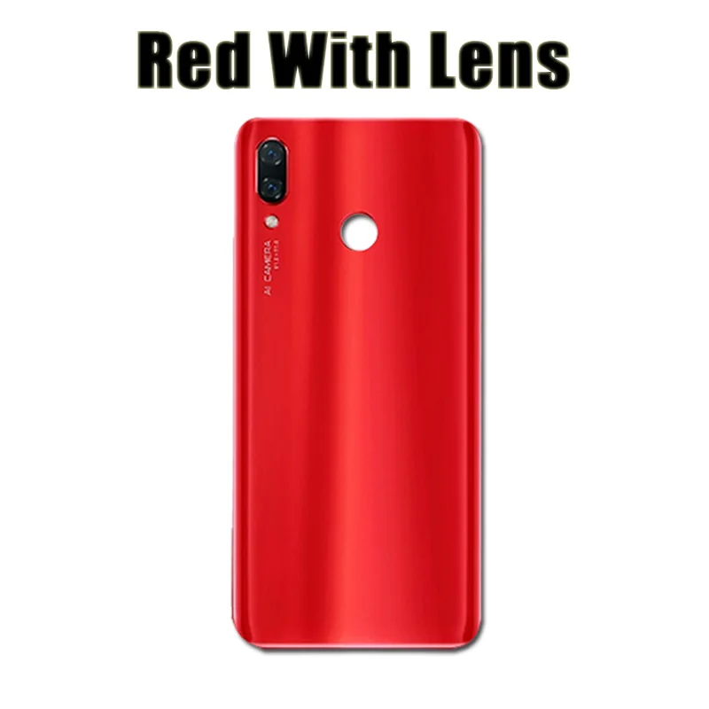 Для huawei Nova 3i крышка батареи задняя крышка Стекло Nova 3 задняя крышка батарейного отсека чехол для huawei Nova 3i запасная крышка батарейного отсека