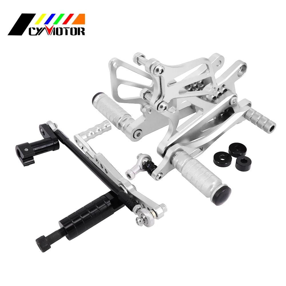 Мотоцикл с ЧПУ Регулируемые подножки для YAMAHA YZF R1 YZF-R1 YZFR1 2007 2008 07 08