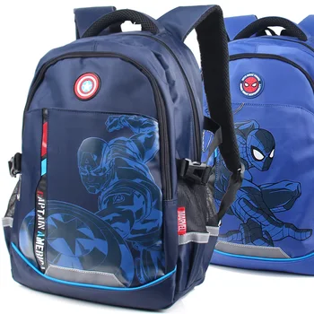 

Disney school bag Marvel Captain America Primary school student school bag Boys Junior high school student Shoulders backpack