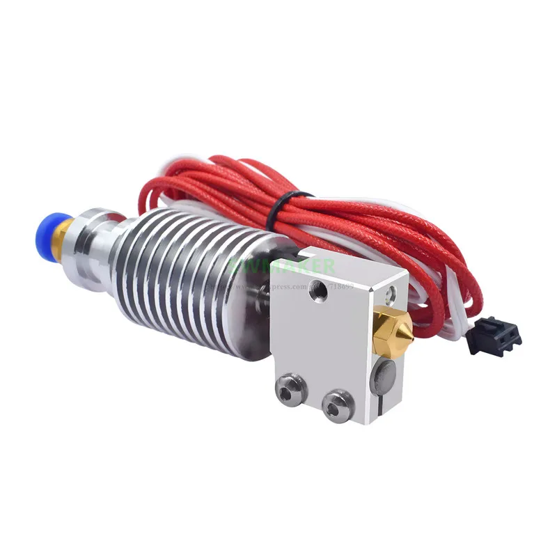 Вулкан Боуден экструдер hotend комплект с HT-NTC100K и картриджем 1,75 мм 0,4 мм PT100 тип блок части 3d принтера