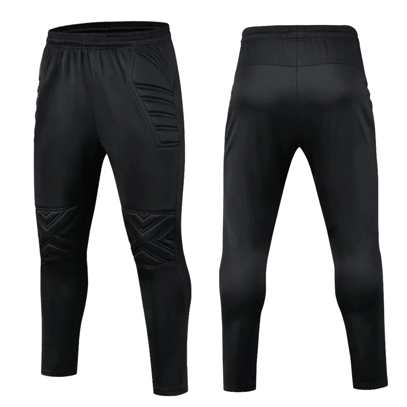 Soccer Pants New Men sport Running pants Men's Adult kids boys Soccer Goalkeeper pants Protective Sponge Leg football Training trousers