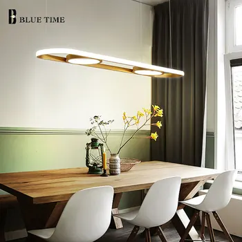 

Hanging Lamp Modern Led Pendant Light 100CM 110v 220v Chandelier Pendant Lamp for Dining room Kitchen Living room Study room