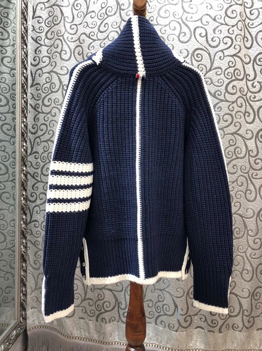 Женский осенний и зимний вязаный кардиган с диким воротником, куртка 1006