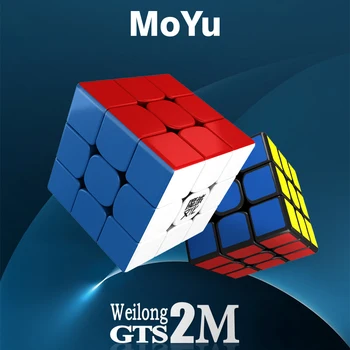 

MoYu Weilong GTS2M Magnetic 3x3x3 Magic Cube Professional Speed Puzzle 3x3 Cube 3.47s WCA Record Editon Intellectual development