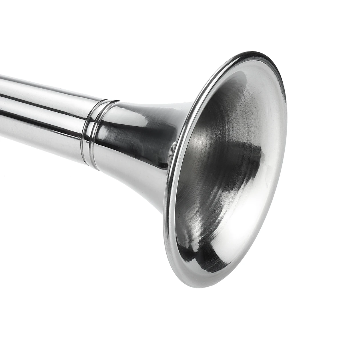 328DB 12V Super Loud Universal Air Horn Single Trumpet Chrome Compressor For Car Truck Boat Motorcycle