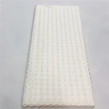 Швейцарская вуаль, кружево в швейцарском стиле, Африканское сухое кружево, нигерийское польское кружево для мужчин, горячая Распродажа, хлопковая ткань высокого качества, 5 ярдов