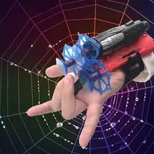  Halloween Spider Glove Toys Cartoon Cosplay Spider Plastic Glove Wrist Launcher Set Shooter Props Toy For Boys Gift #20 