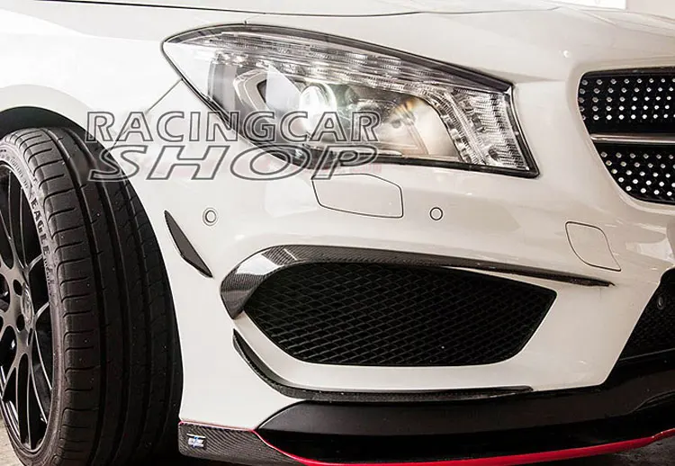 Настоящий карбоновый воздушный нож для Mercedes Benz W117 CL250 Amg Pakage 6 шт./компл. M066