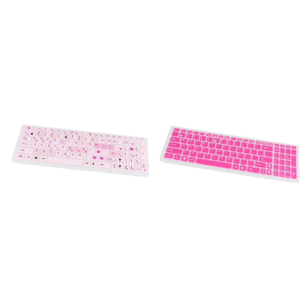 

2 Pack Soft Silicone Keyboard Cover Protector Skin Film for ASUS K50 A555L A556 Laptop Keyboard Protective Cover Film 2019 New