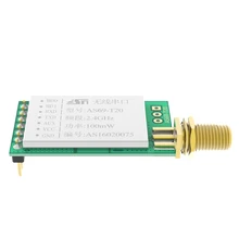 1 пара 2,4 ГГц беспроводной Uart модуль с антенной Nrf24l01 радиочастотный трансивер полный дуплекс, подключаемый UART модуль