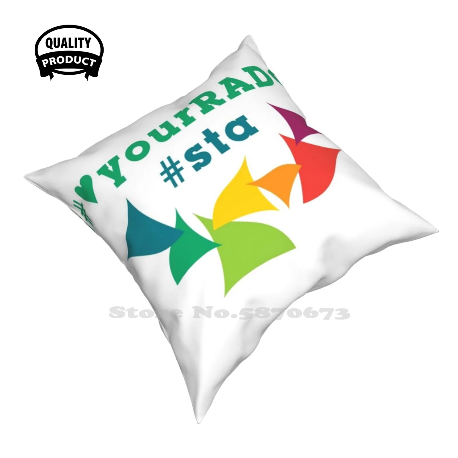 Love Your Rado Home Car Sofa Cushion Cover Federa Rado Reggional Arts Ransw