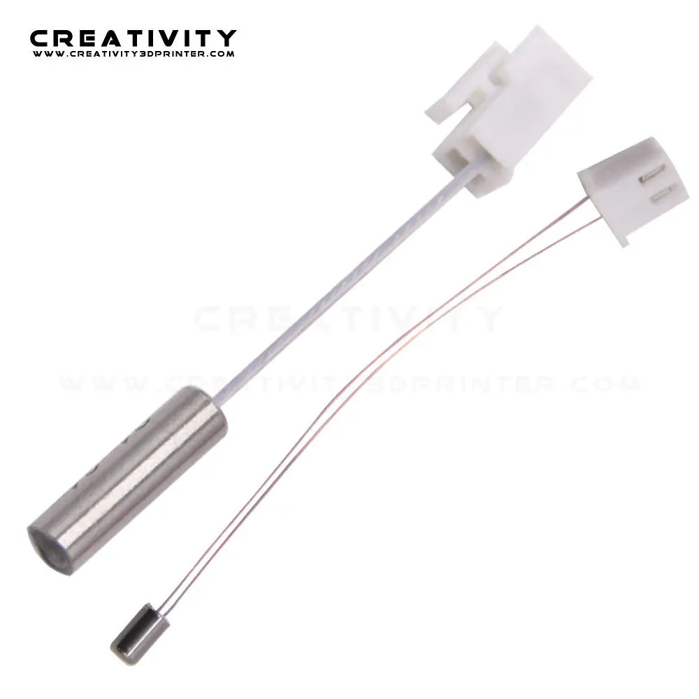 

Sidewinder X1 / Genius Original Replacement Heater Cartridge Thermistor Temperature Sensor NTC 3950 3D Printer Parts