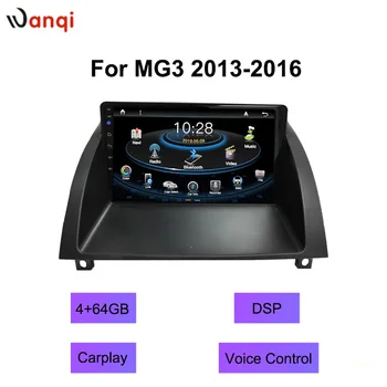 

Wanqi 9" Android 10 Car Radio for MG3 2013 2014 2015 2016 Car Multimedia Player GPS Navigation DSP 4+64GB Carplay Voice Control