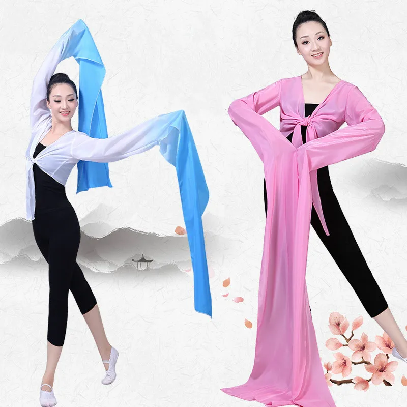 Разноцветные рукава Hanfu в классическом Пекинском стиле тибетская Опера для