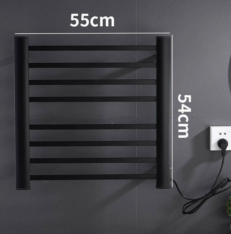  Electric Towel Rack Household Constant Temperature Towel Drying Rack Bathroom Kitchen Non-perforate - 4000016246693