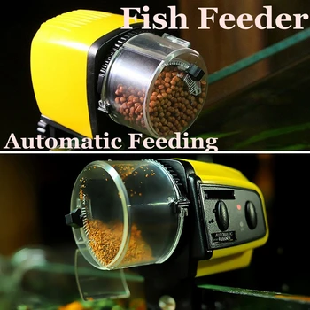 

Fish Feeder Intelligent Aquarium Fish Shrimp Turtle Food Feeding Digita Electrical Automatic Fixing Clip Home Fish Tank Tool