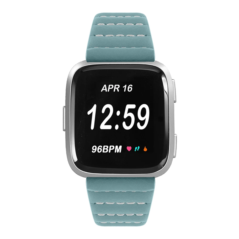 Кожаный ремешок для часов на замену браслет ремень для FitbitVersa Смарт часы NC99