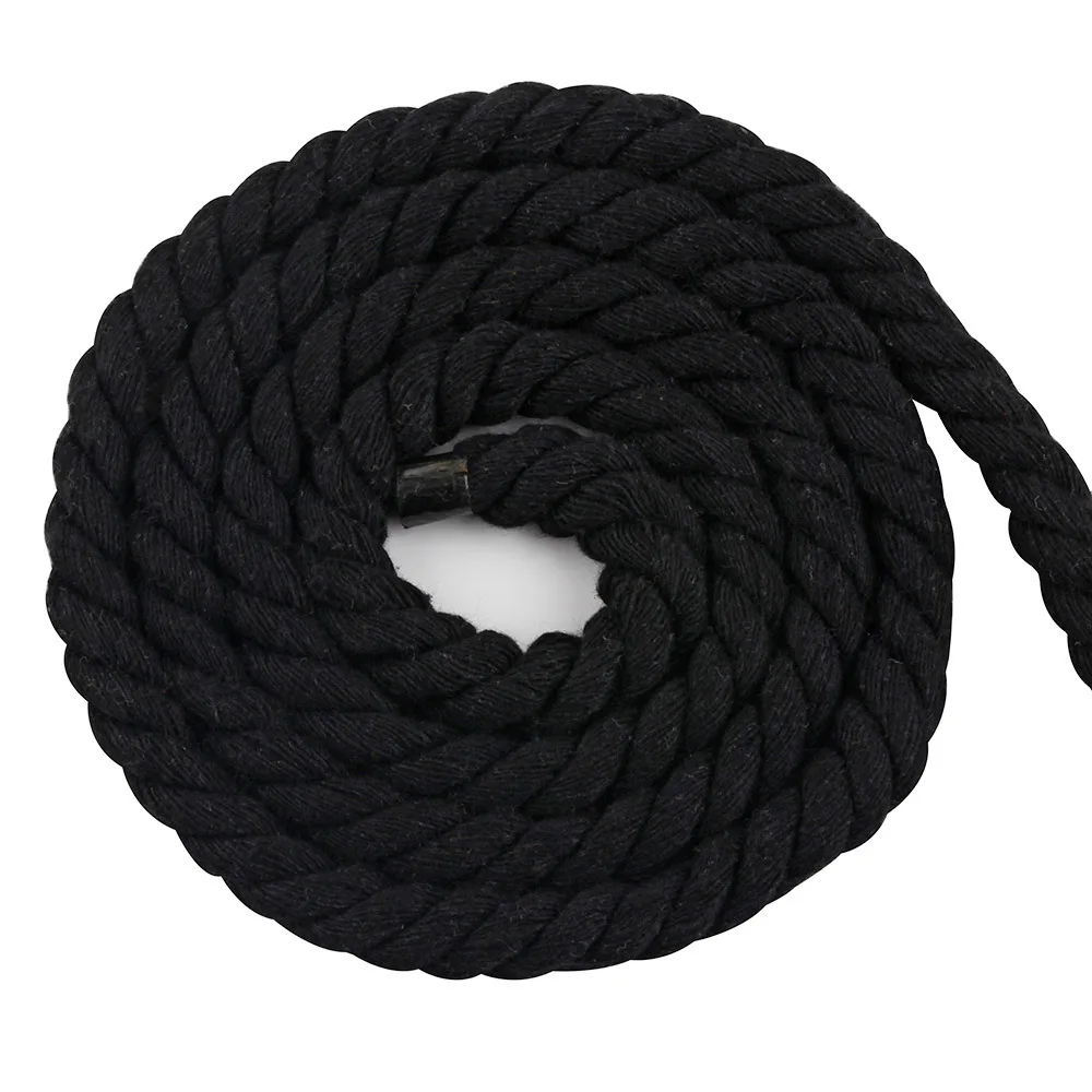 Cotton Rope Macrame Cord 1-25M 1.5-20mm for DIY Craft Knitting Christmas Wedding Decor