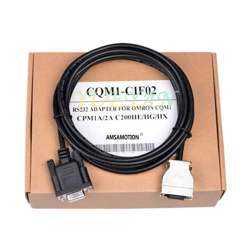 

Programming cable CQM1-CIF02 RS232 adapter for Omron CPM1A/CPM2A/CPM1/CQM1 PLC