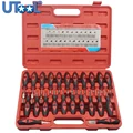 23PCS Universal Terminal Release Werkzeuge Set Harness Stecker Entferner Werkzeug Paket Hand Tool Kit mit Kunststoff Toolbox Lagerung auf