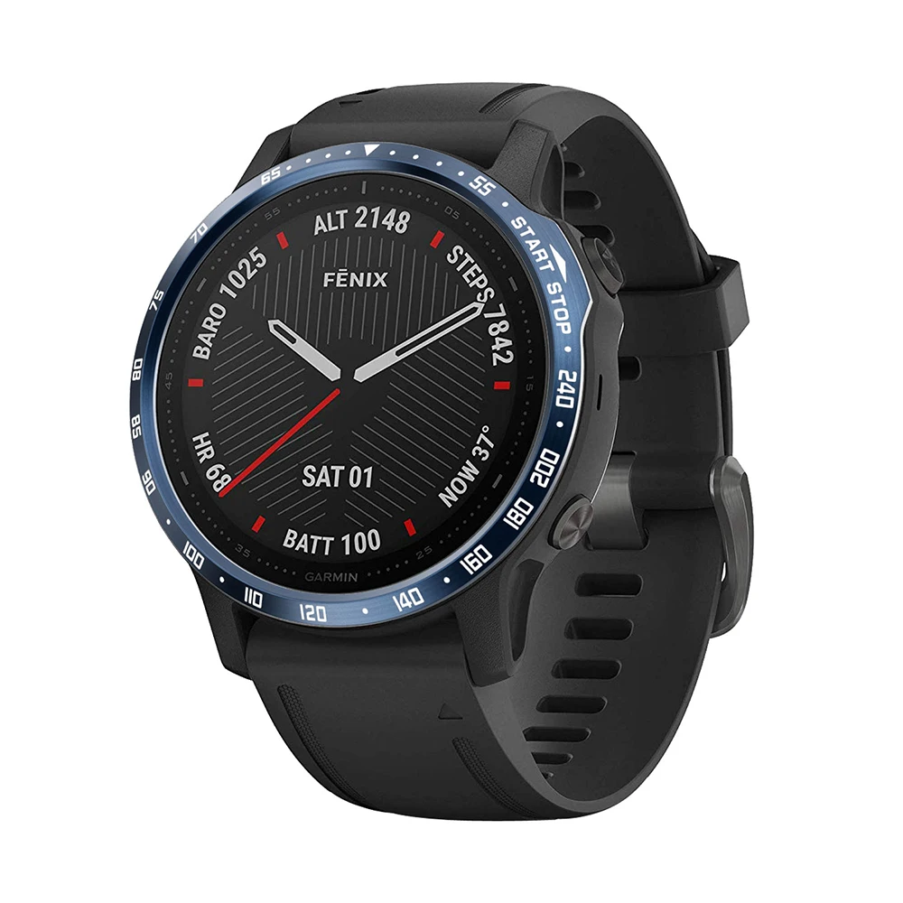Чехол для Garmin Fenix 6 S/6 S Pro с ободком и кольцом для Fenix 6S Sapphire Smart Watch Ringke, стильный защитный чехол с кольцом