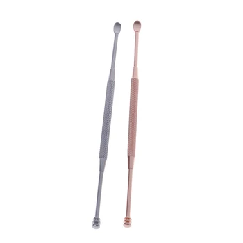 

New 2Pcs/set Ear Syringe Come Done Extractor Stainless Needles Antibacterial Acne Cleansing Cleaning Removal Ear Care Tools