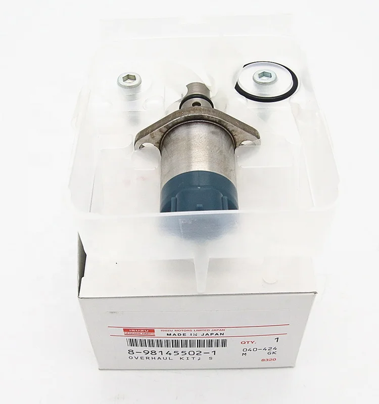 

ORIGINAL SCV VALVE 8-98145502-0 8981455020 Genuine Hot Selling Engine Overhaul Kit Supply Pump for ISUZU 4HK1 600P G4