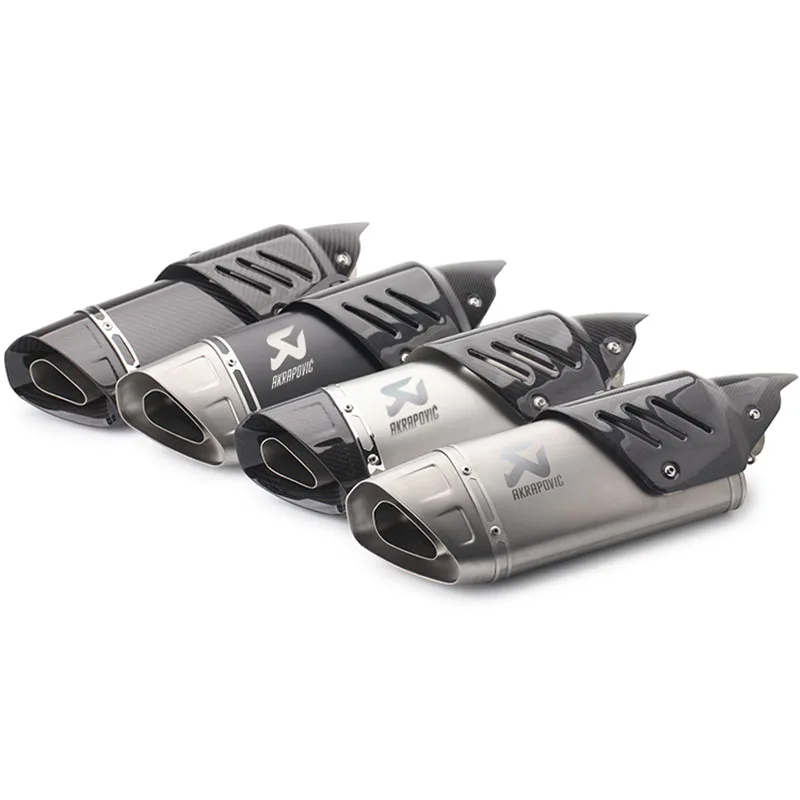 Мотоцикл Akrapovic выхлоп Escape для R1 R6 R3 Z900 KTM390 K8 модифицированный Uiversal мотоцикл лазерный скутер углеродный глушитель наклейка
