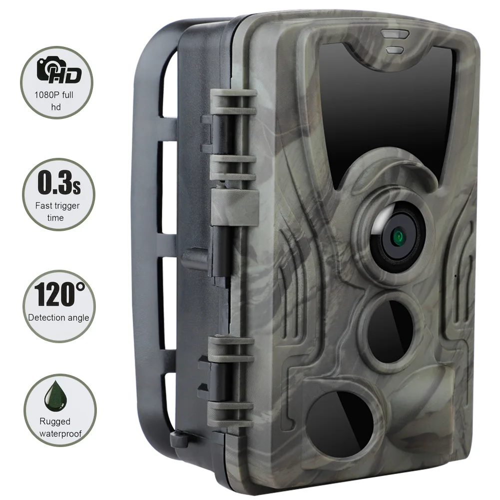 Outdoor Hunting Trail Camera Night Version Wild Cameras 16MP 1080P IP65