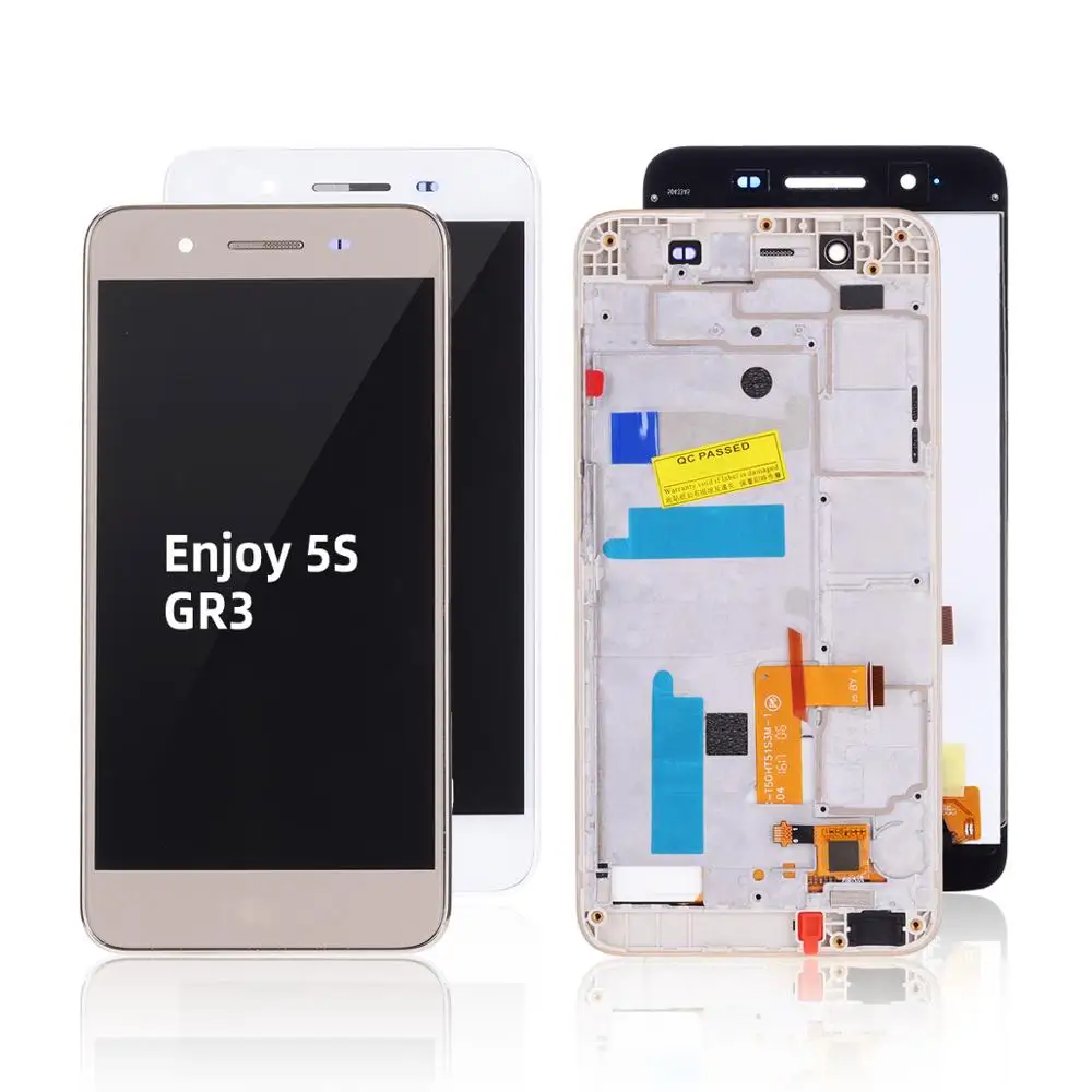С рамкой дигитайзер ЖК-экран GR3 для huawei Enjoy 5S дисплей Замена сенсорного экрана