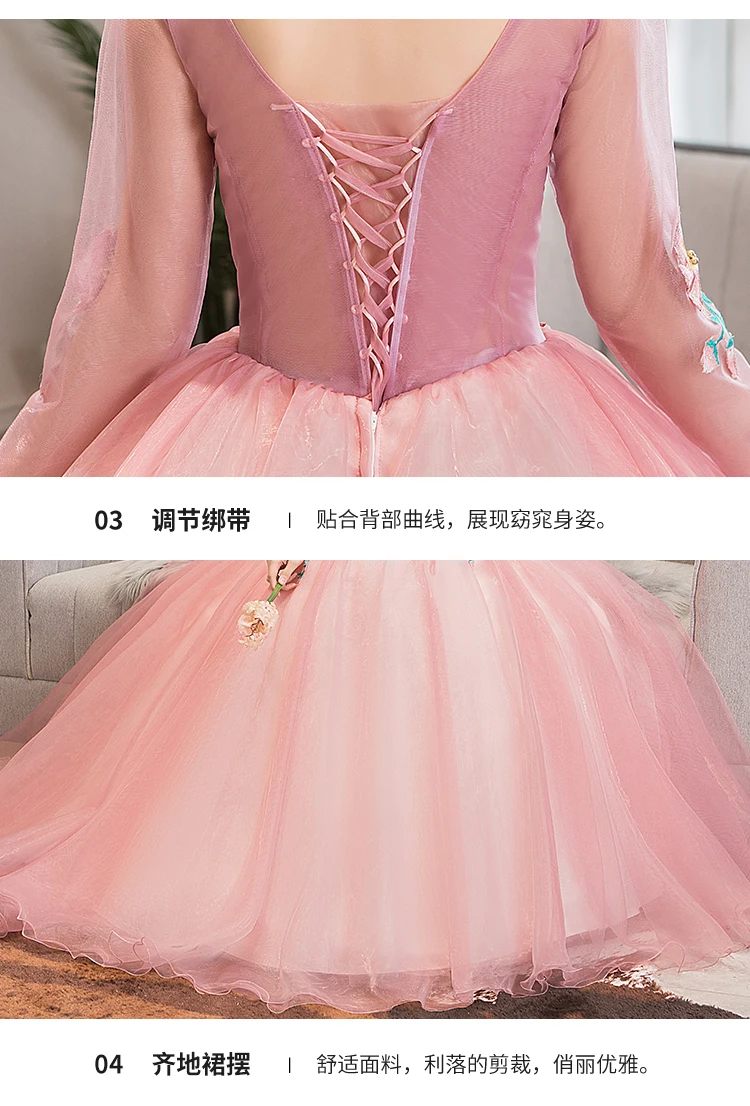 Vestido 15 quinceanera дешевые платья с длинными рукавами Бальные платья фиолетовое вечернее платье с открытой спиной Свадебный букет милые 16 платья