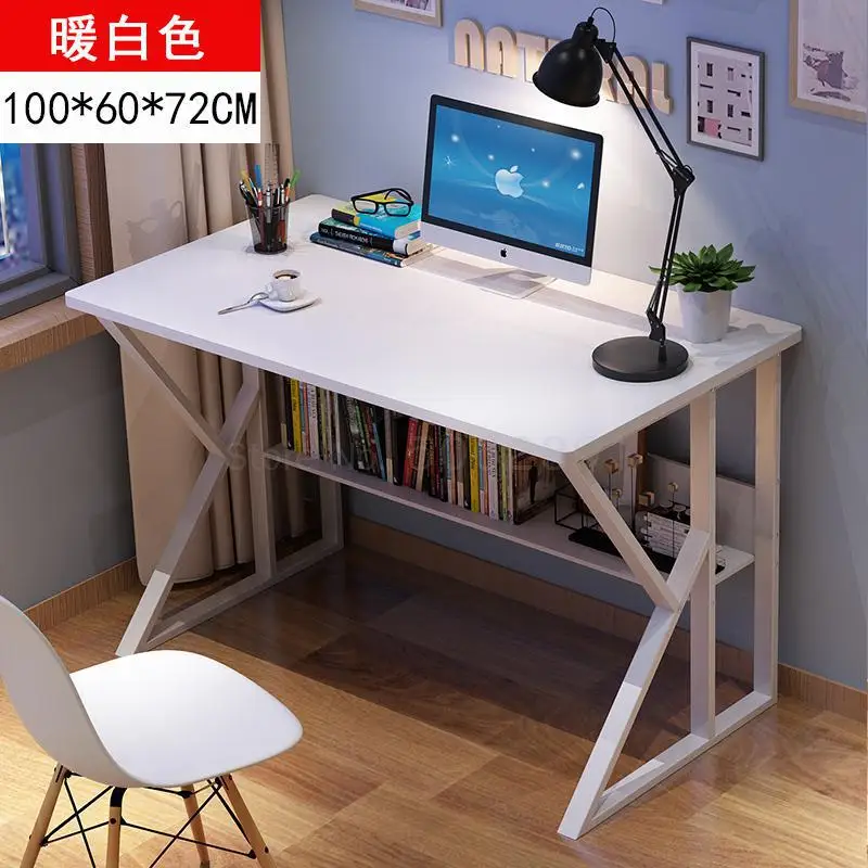 Компьютерный стол, рабочий стол, семейная спальня, прямоугольник, простой современный стол, студенческий стол, письменный стол, простой стол - Цвет: Same as picture 4