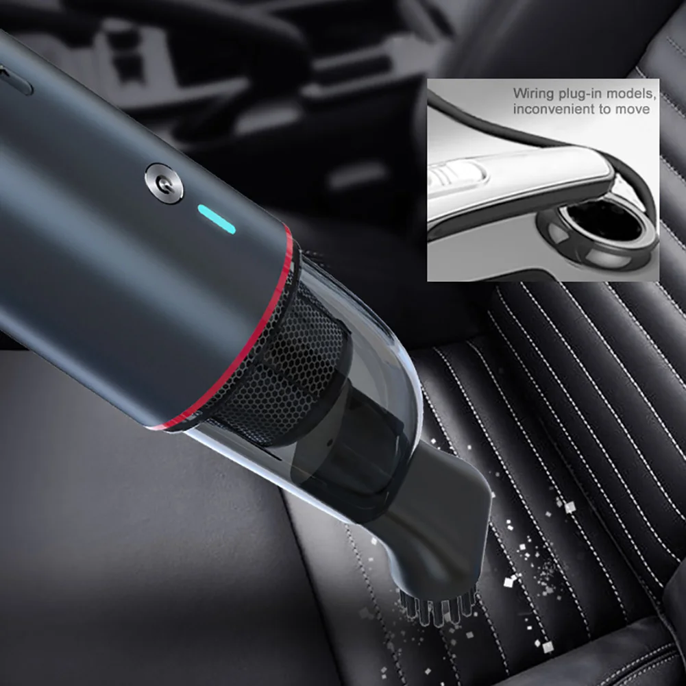 

Portable Vehicle Wireless Small Electric Vacuum Cleaner 5000Pa Dust Catcher Home Computer Cleaning Machine USB Rechargeable 2020