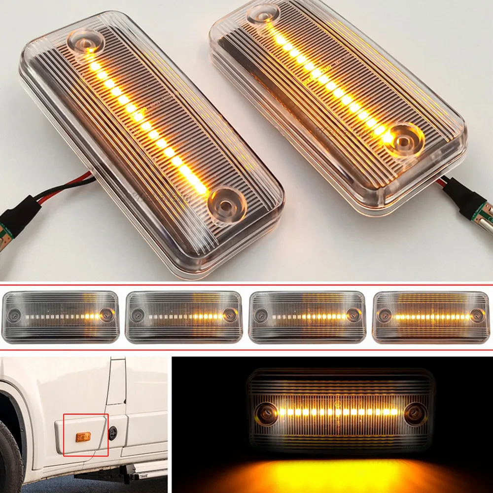 6pc Turn Signal lights Marker Lights For IVECO side markers DAILY side