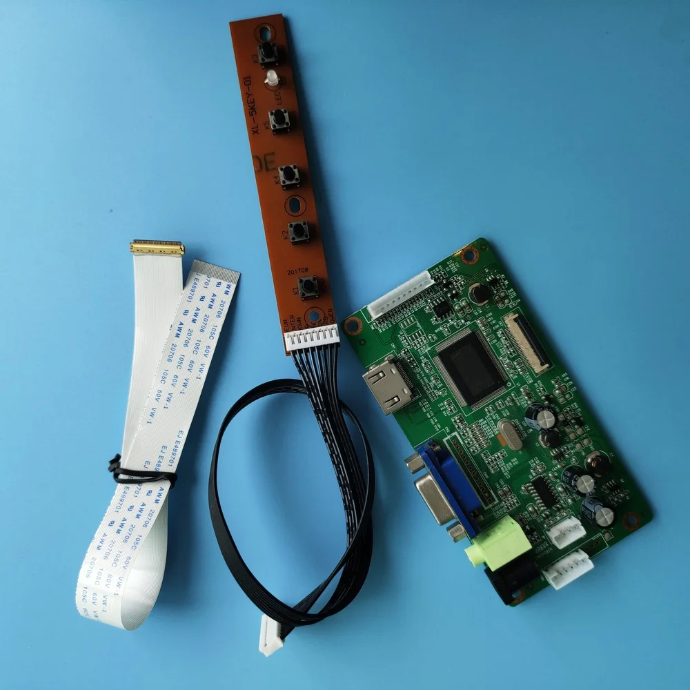

Комплект для телефона/Φ 1366x768 30pin EDP LCD HDMI VGA экран контроллера платы драйвера светодиодной панели дисплея