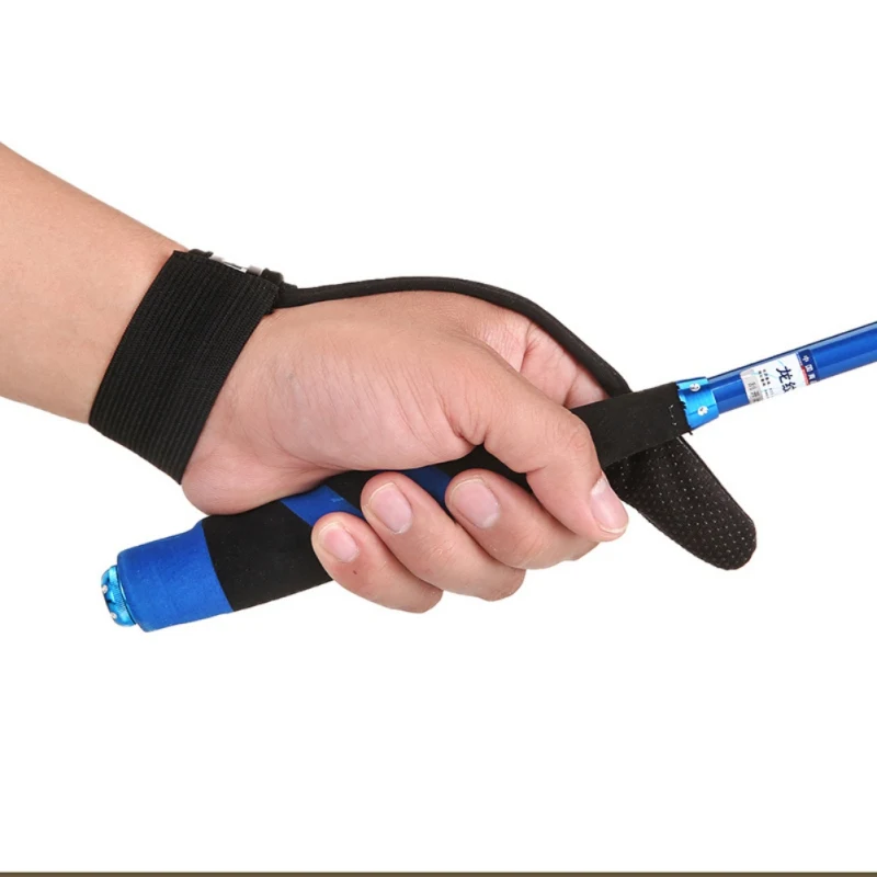 

Professional Fishing Gloves Single-finger Gloves Moisture Wicking Anti-slip Quick Dry Index Finger Protector Fishing Tool