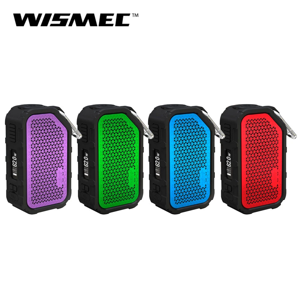 Новые цвета Wismec активный мод 80 Вт коробка с Bluetooth музыка водонепроницаемый и