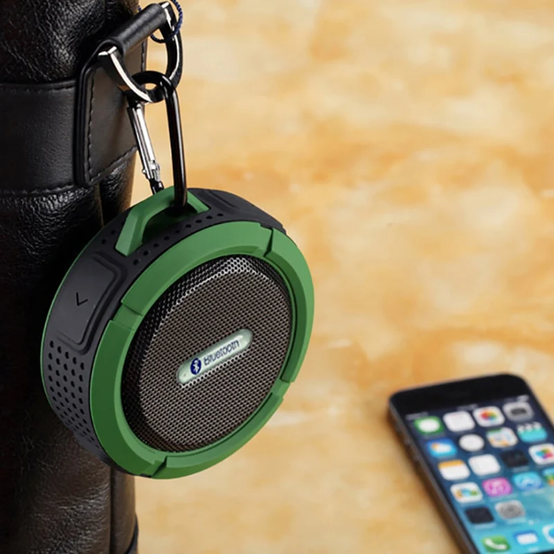 Водонепроницаемый Bluetooth динамик открытый портативный присоска Мини Bluetooth динамик мобильный автомобильный сабвуфер динамик