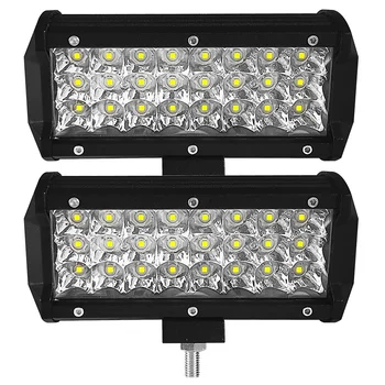 

6000K 72W Car LED Work Light Bar Motorcycle Barra Led For Toyota SUV Jeep Tractor atv 4x4 off road Motocross Auto Accessories