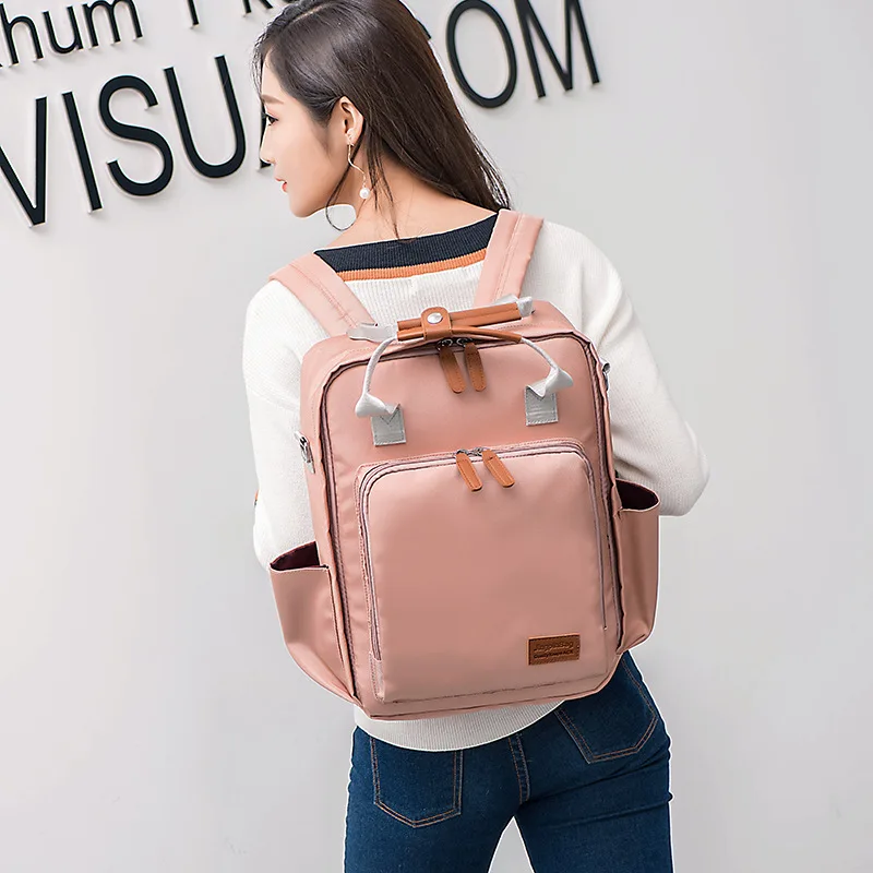 

Donuts Mom And Baby Diaper Bag 2019 New Style Multi-functional Single-shoulder Bag Oxford Cloth WOMEN'S Backpack Fashion