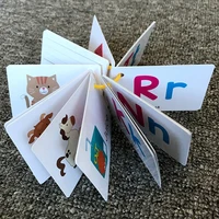 27 Alphabet Fun Flash Cards Preschool to Kindergarten ABCs Uppercase Lowercase Letters Spelling Kids Learning Educational Toy 2
