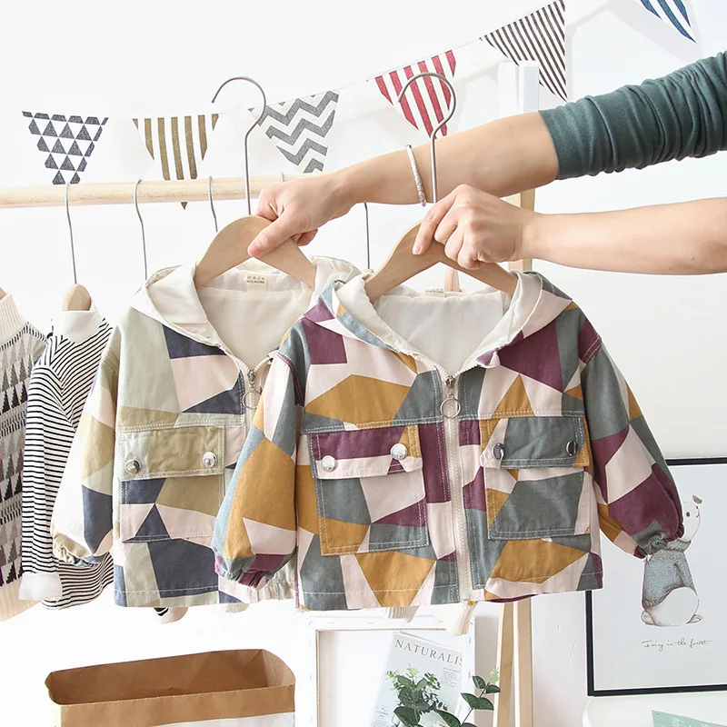 

Childrenswear BOY'S Spring And Autumn Coat 2020 New Style Children Western Style Spring Tops Baby Camouflage Boy Korean-style Fa