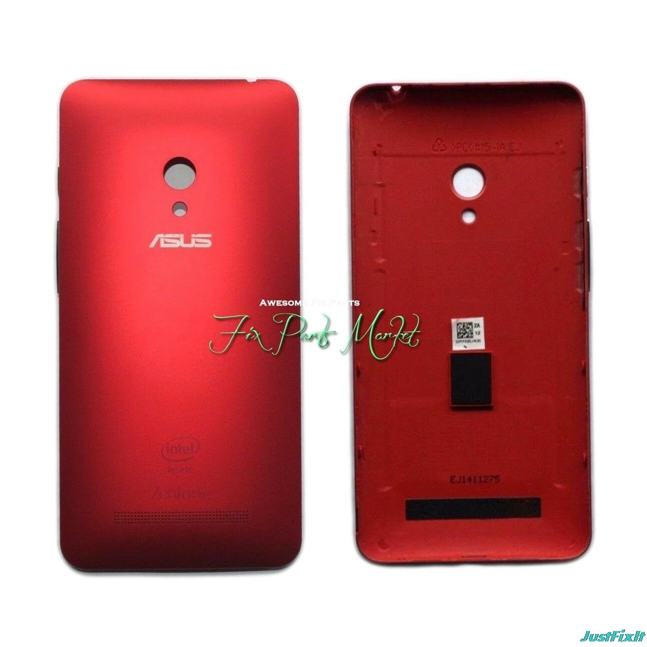 Для Asus Zenfone 5 Крышка батарейного отсека чехол A501CG A500CG A500KL задняя дверь с кнопкой питания