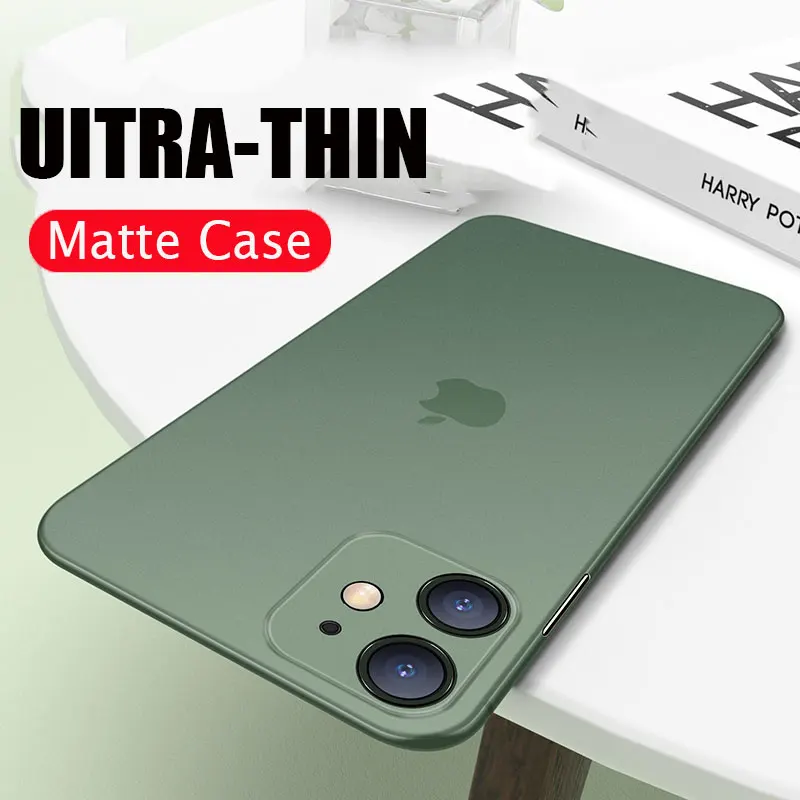 Роскошный ударопрочный 0 3 мм защитный чехол для телефона IPhone 11 Pro X XR XS Max