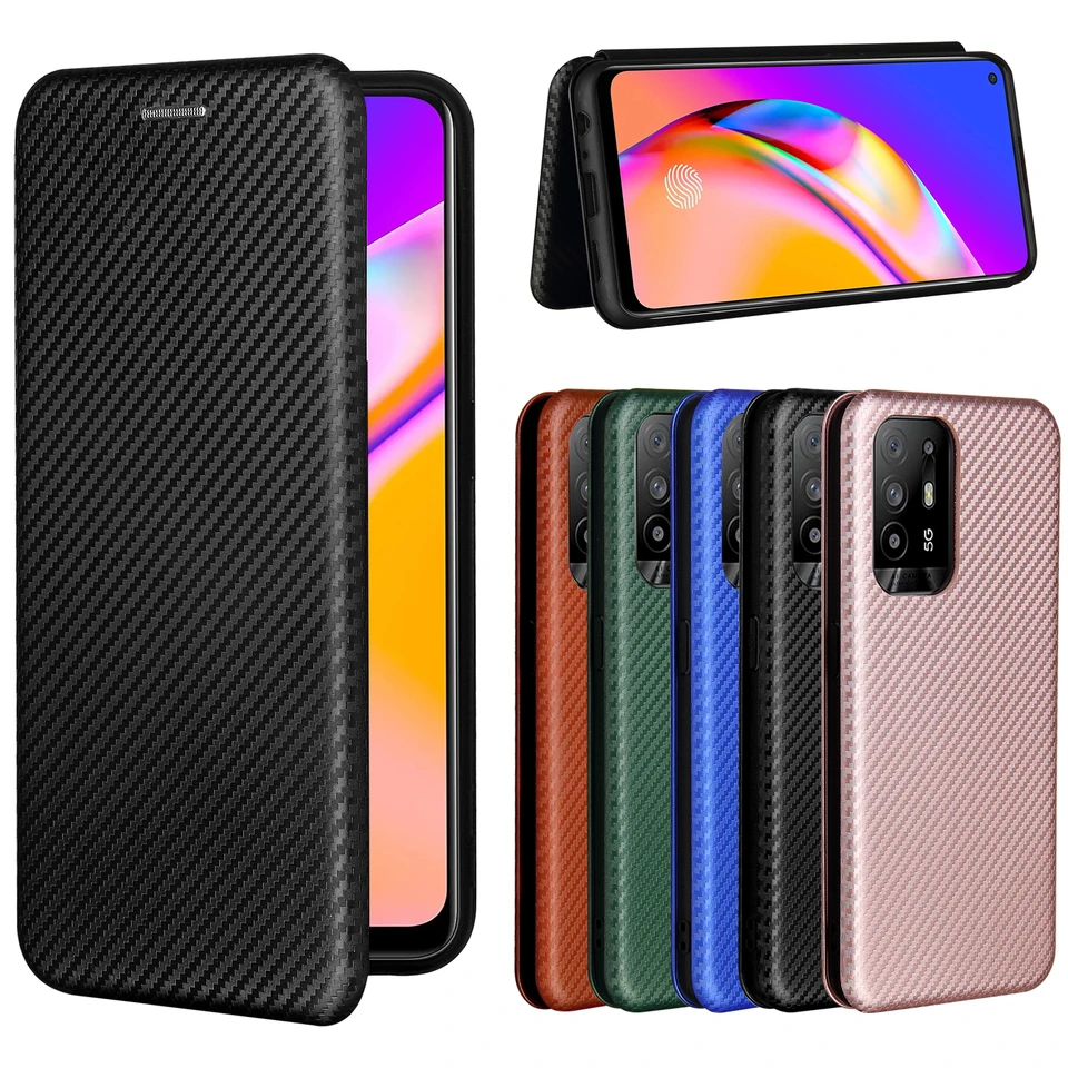 SONWO Cover per Oppo A54 5G / Oppo A74 5G / Oppo A93 5G Flip