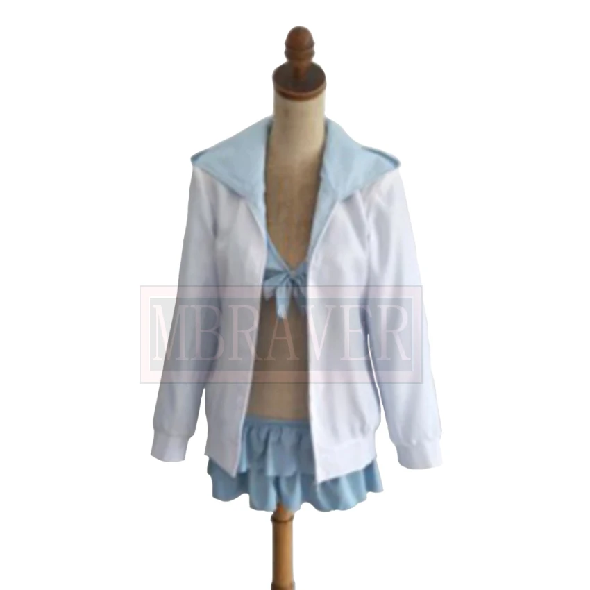 VTuber Hololive Shirakami Fubuki 포함 꼬리 코스프레 의상 할로윈 크리스마스 파티 유니폼 사용자 정의 만든 모든 크기 