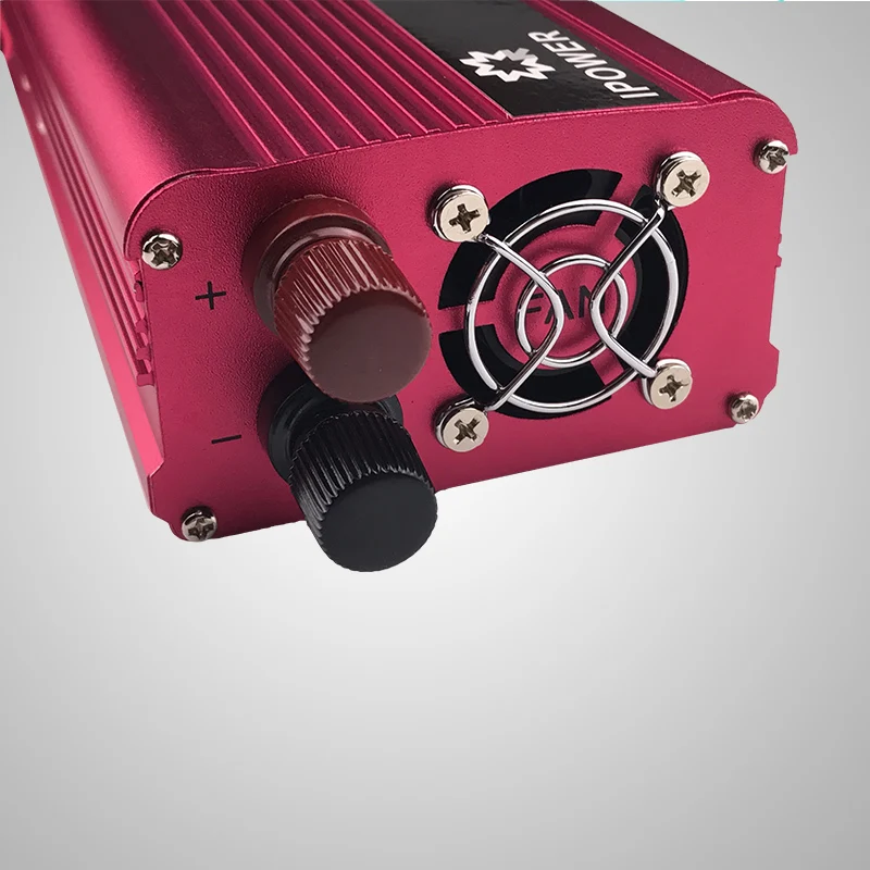 Двойной USB 2000W дом/выход Модифицированная синусоида DC 12V к AC 220V Портативное автомобильное зарядное устройство конвертер адаптер Инвертор питания(красный