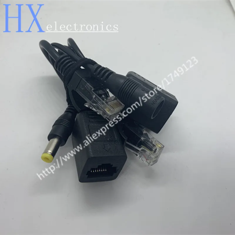 Passive Power Over Ethernet Adapter Cable POE RJ45 network port power supply 3.5yuan_副本