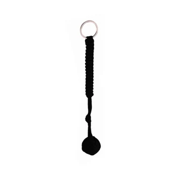 

Umbrella Rope Keychain Hiking Steel Ball Monkey Fist Funny Self Defence Hand Woven Keyring Multifuctional Paracord Keyring
