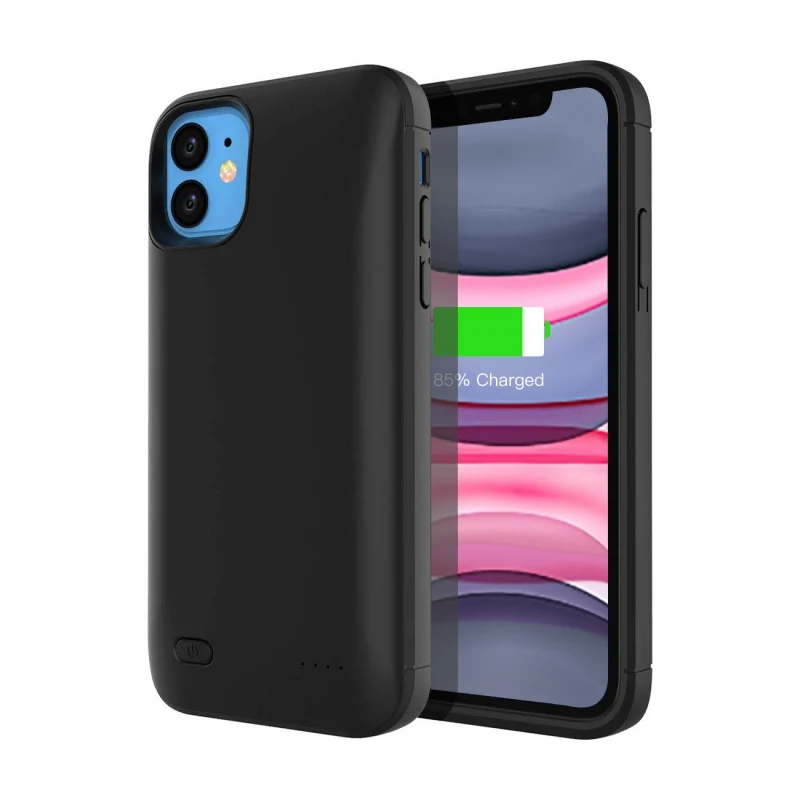 Для iPhone 11 чехол для аккумулятора 6200 мАч перезаряжаемый портативный внешний аккумулятор зарядное устройство для IPhone 11/11 Pro/11 Pro Max - Цвет: For IPhone 11